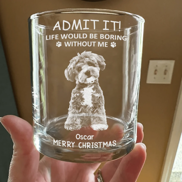 Personalized Holiday Glass Cup - Unique Christmas Gift For Loved Ones