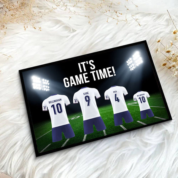 Customizable Football Dream Team Family Personalized Poster