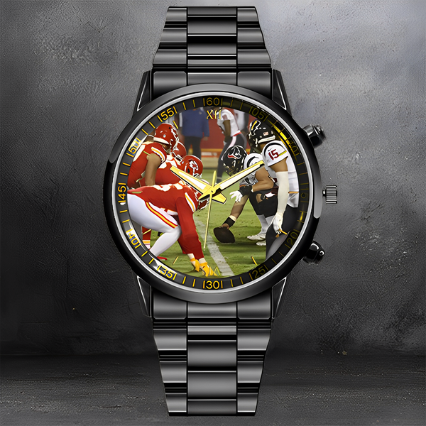 Football fans Personalized Watch -  Upload your own picture