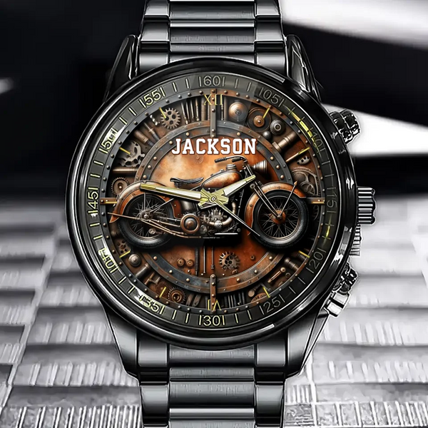 Personalized Motorcycle Watch – The Perfect Gift For Motorcycle Enthusiasts